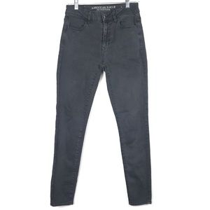 American Eagle Black High Rise Jeans